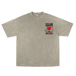 เสื้อยืดโอเวอร์ไซส์แบบกำหนดเองสำหรับผู้หญิงวัยรุ่นพลัสไซส์สไตล์โกธิคพิมพ์ลายโลโก้ตามสั่ง - Product Image 5