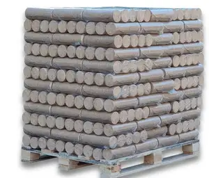 Hotlogs Round Wood Briquettes | 100% British Made | Free Delivery | 5* Rated