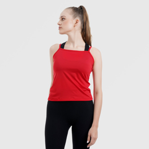 Último diseño Color sólido Estilo de verano Fitness O Cuello Camisa sin mangas Tamaño adulto Mujeres Running Tank Tops - Product Image 6