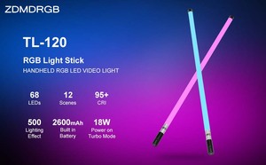 Hot bán phòng khách sáng tạo RGB Tripod dọc trang trí nội thất góc thường vụ hiện đại Led điều khiển từ xa đèn sàn nhà máy trực tiếp - Product Image 6