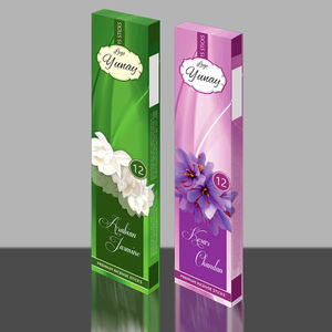 Varillas de incienso fáciles de usar para rellenar tu habitación, con el aroma de la Caja cuadrada de vainilla - Product Image 2