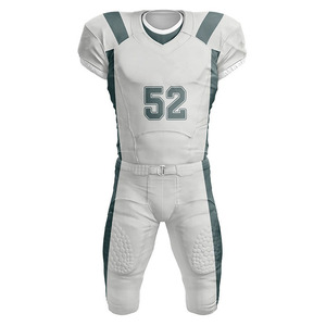 Uniformes de fútbol americano con logotipo personalizado para uso unisex Ropa deportiva personalizada Kit de fútbol - Product Image 4