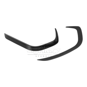 ฝาครอบช่องระบายอากาศด้านข้างกันชนหน้าสีดำเงา สำหรับรถยนต์ฟอร์ด ทรานซิท คัสตอม ปี 2017 - 2023 ผลิตจากโรงงานอะไหล่รถยนต์ - Product Image 4