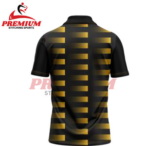 เสื้อโปโลพิมพ์ลายแบบซับลิเมชั่นสำหรับผู้ชาย ขายดี ออกแบบเองได้ คุณภาพสูง ระบายอากาศดี เหมาะสำหรับใส่ในฤดูร้อน เสื้อโปโลสำหรับตีกอล์ฟแบบซับลิเมชั่น - Product Image 2