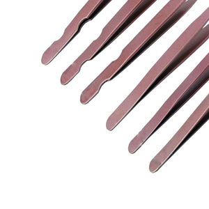 Ensemble de pinces à cils à pointe de diamant de 6 pièces de vente chaude pointe droite de haute qualité directement de l'usine! Disponible dès maintenant! - Product Image 2