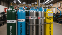 Nouveaux réservoirs de stockage horizontaux cryogéniques en acier inoxydable et acier au carbone pour azote liquide avec pompe et moteur (LOX, CO2, azote, GPL)