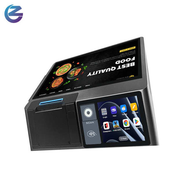 Android POS thermal printer supports NFC/4G/scanning, suitable for gas stations, restaurants, and retail checkout systems