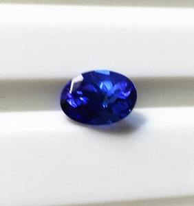 Gemas Mehrajudin, Tanzanita Natural de 1 Quilate, Corte Ovalado, Gema Suelta, Joyería Azul Hecha a Mano, Tratamiento Térmico de Primera Calidad, Certificación de Terceros - Product Image 2