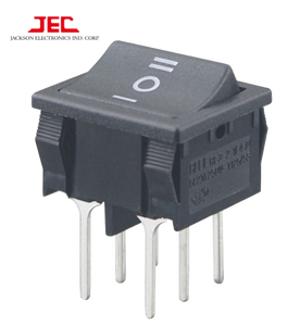 Interruptor basculante de doble Polo JEC 606, producto funcional de encendido y apagado - Product Image 4