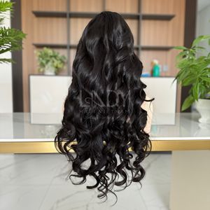 Hermosa peluca para mujeres negras de 100% Cabello humano vietnamita Cabello humano real - Product Image 1