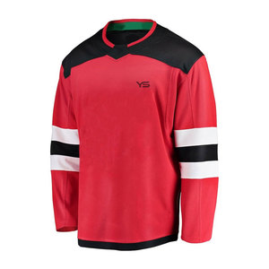 Maillot de hockey sur glace en ligne de haute qualité conçu sur mesure uniforme fabriqué en usine Nom d'équipe OEM Offre Spéciale technique d'impression par sublimation - Product Image 6
