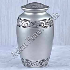 Urna de cremación de aluminio humilde, nuevo diseño, recuerdo conmemorativo de estilo americano, venta al por mayor, urna barata para adultos, acentos para el hogar Axiom - Product Image 6