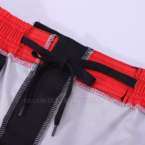 Shorts de boxe respirants à séchage rapide pour hommes, kimono de Jiu-Jitsu, impression de logo personnalisée, shorts de boxe - Product Image 5