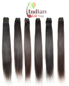 Venta al por mayor 100% sin procesar cutícula alineada Remy Virgen extensiones de cabello indio Super Wave estilo de cabello humano Natural - Product Image 1