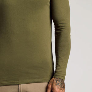 Chemises à manches longues pour hommes très vendues, de haute qualité, respirantes, à séchage rapide, col montant, en tissu satiné, fabriquées au Pakistan, vente en gros - Product Image 6