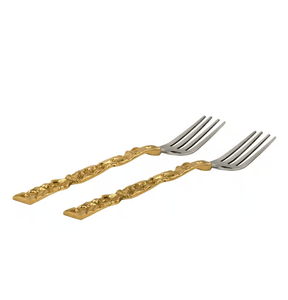 Cuillère à fourchette en laiton produit exigeant personnalisé de haute qualité pour la fête personnaliser la taille cuillère à fourchette en laiton - Product Image 4