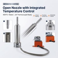 Buse à canaux chauds haute durabilité avec contrôle de température intégré pour la production de plastique par moulage par injection de précision