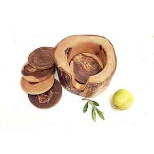 Nuevo diseño artesanías posavasos personalizado madera de nogal diseño personalizado exportador de la India con calidad de exportación - Product Image 5