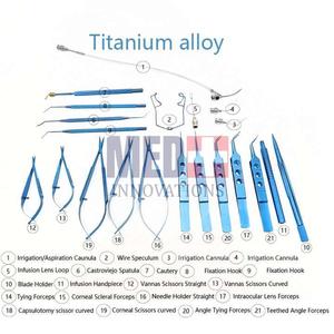 Ensemble de chirurgie ophtalmique pour la transplantation cornéenne, instruments de chirurgie ophtalmique - Product Image 1