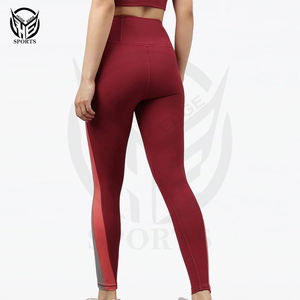 Wholesale Gym Breathable <b>Legging</b> High Waist Yoga <b>Leggings</b> for Women <b>With</b> <b>Pockets</b> - Product Image 3