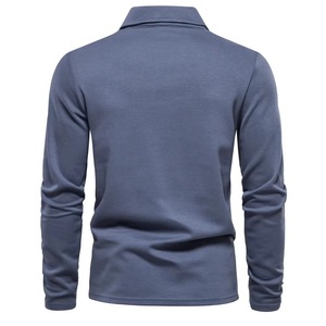 Dernier design de chemises en tricot pour hommes, best-seller, légères, manches longues, anti-froissement, séchage rapide, manches longues, en vente en ligne - Product Image 3