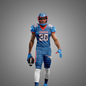 Uniforme de fútbol americano de seis paneles de alta calidad personalizado al por mayor, recién llegado, ropa deportiva de verano-XL, camisas americanas de seis paneles - Product Image 2