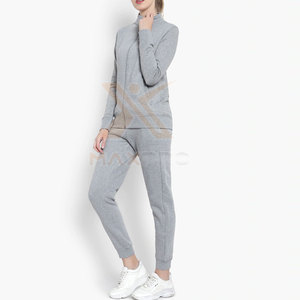 ชุดวอร์มคุณภาพพรีเมียมขายดี ชุดวอร์มสำหรับใช้งานกลางแจ้ง ชุดวอร์มผ้าฝ้ายสีพื้น - Product Image 2