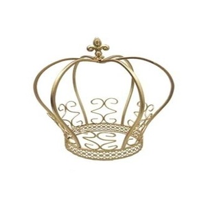 Decoración DE CORONA DE METAL Material de alta calidad real y elegante Ideal para decoración de eventos y oficina en casa de lujo - Product Image 6