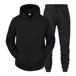 Survêtement d'hiver décontracté pour homme, coupe classique, de haute qualité, uni, nouveau design personnalisé, tendance, respirant, léger - Product Image 1