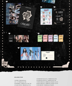 HEART OF WOMAN Heart Byte: LEGACY 1st Album [Versión Golden Era] Photobook CD 2Photocard, Postal, Póster Plegable (Told U So) K-Pop - Product Image 3