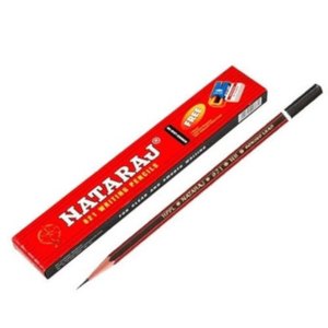 Crayons Nataraj Crayons India Standard Set de crayons de bureau et d'école en bois noir - Product Image 1