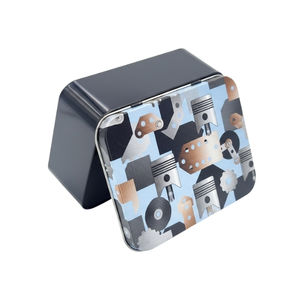 Boîte en fer blanc rectangulaire à surface brillante pour bonbons, biscuits et chocolat, contenant alimentaire avec couleur personnalisée de Maharashtra - Product Image 6