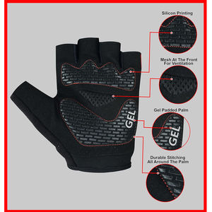 Gants de cyclisme respirants, imperméables, thermiques, pour le sport, compatibles avec les écrans tactiles, pour le football, le VTT et le cyclisme - Product Image 4