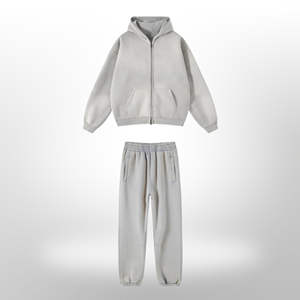 เสื้อฮู้ดดี้คุณภาพสูงแบบสแกน NFC กางเกงวอร์มผ้าฝ้าย 100% เสื้อสเวตเชิ้ตแบบสั่งทำพิเศษ ชุดกางเกงขายาวผู้ชาย - Product Image 5