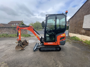 Mini Excavator Hydraulic Mini <b>Digger</b> for <b>Trenching</b> Digging and Earth Moving Work/Kubota KX016-4 Mini Excavator - Product Image 3