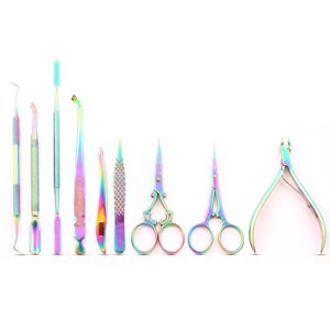 Empujador de Cutículas de Acero Inoxidable Reutilizable con Logotipo Personalizado OEM, Herramienta Profesional de Manicura y Pedicura de Doble Uso - Product Image 1