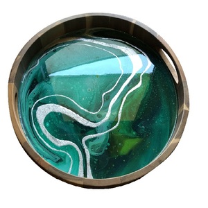 Bandeja de Servicio de Comida para Desayuno de Resina de Primera Calidad para Cocina y Catering, Bandeja de Servicio para Mesa de Comedor - Product Image 4