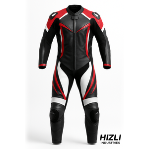 Tenue de course en cuir pour moto personnalisée OEM Tenue de course de motard Nouveau design Tenue de moto en cuir pour moto dernier cri à engrenages - Product Image 1