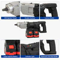 Perceuse à percussion sans balais au lithium HILYIN DL13 1550W, 132 mm, portative, avec moteur central, outils de perçage, vente en gros d'usine