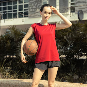 Ultifresh Débardeurs de sport unisexes pour musculation, style hip-hop sportif, tricotés 100% polyester, respirants, évacuant l'humidité, broderie 3D, col rond - Product Image 4