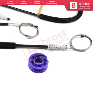 BWR515 Ensemble de réparation de lève-vitre électrique de porte avant droite pour voitures fabriquées en Turquie par Bross Auto Parts - Product Image 4