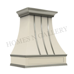 Cubierta de Campana Extractora de Cocina de Metal con Acabado Antiguo de Alta Calidad, Personalizable en Múltiples Colores, para Montar en la Pared - Product Image 4