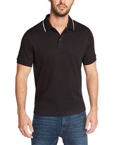 Polo pour homme moderne à manches courtes personnalisé pour sport, qualité supérieure, confortable, léger, imprimé avec logo - Product Image 1