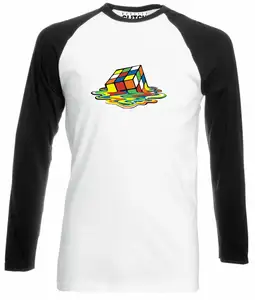 Mens T shirt with long sleeves baseball shirts and casual t shirts for men with different styles and custom printing