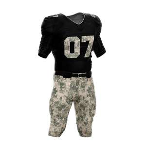 Venta al por mayor personalizado uniforme de fútbol americano de alta calidad superventas XL tamaño sublimación Técnica número patrón Tops - Product Image 1