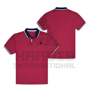 Polos de último diseño Polos de ropa informal Polos de color personalizados con logotipo personalizado - Product Image 6