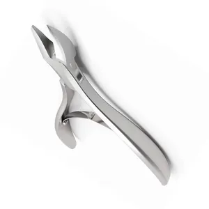 Custom Manicure Pedicure Nail Cutter Double Spring Metal Steel Heavy Duty Ingrown Toe Nail Clipper Cutter