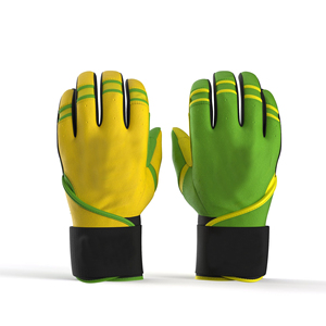 Guantes de bateo de béisbol de protección de manos de cuero personalizados profesionales Unisex 2026 guantes de bateo de softbol OEM - Product Image 3