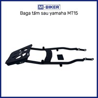 Porte-bagages arrière Yamaha MT15, accessoires moto en acier inoxydable 2,0 mm, capacité de charge 20L-45L, fabriqué au Vietnam sur tour CNC