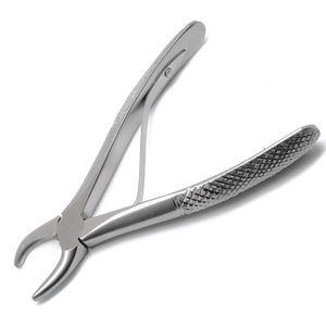Alicates quirúrgicos dentales de ortodoncia de pico extra fino con mango roscado Fórceps de extracción de dientes de acero inoxidable - Product Image 1